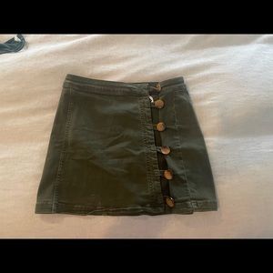 Free people mini skirt